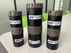 Reamer de gran tamaño Diamond Backend Frontend Reamer Bq Hq Nq Pq Abierto de agujeros Reaming Shell