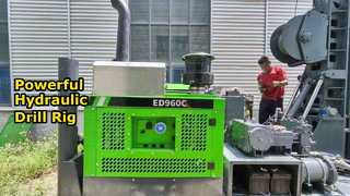 Equipo de perforación de núcleo hidráulico BEST-ED960C para geología