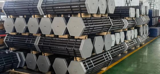 Barra de perforación de cable de acero al carbono autolimpiante con certificación API 5DP ISO para perforación de petróleo y gas