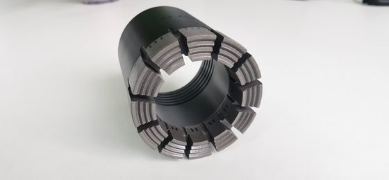 3 Inches Diameter Impregnated Diamond Core Bit Various Shanks 3mm Bit Crown Matrix Height
