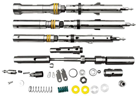 Bq/Hq/Nq/Pq Rock Wireline Core Barrel Wireline Diamond Drill Assembly Core Barrel, que incluye el eje de la línea de roca y el eje de la línea de roca.
