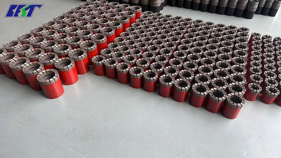 12 mm HQ3 HQTT Impregnado Core Diamond Bit Superficie de la mina de formación dura de perforación