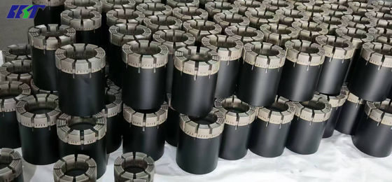 12 mm HQ3 HQTT Impregnado Core Diamond Bit Superficie de la mina de formación dura de perforación