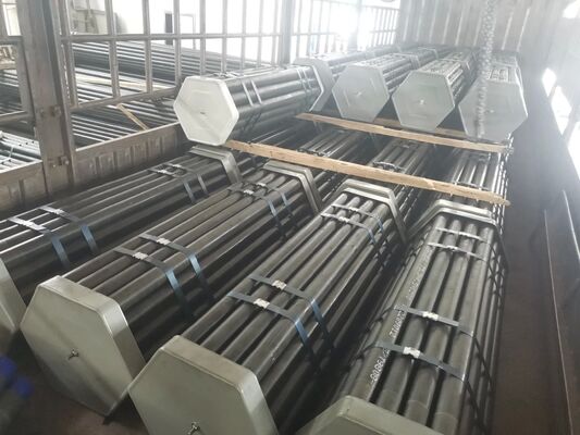 Barra de perforación de alambre de acero de alto manganeso para prospección geológica con opciones de longitud de 1,5 m/3 m