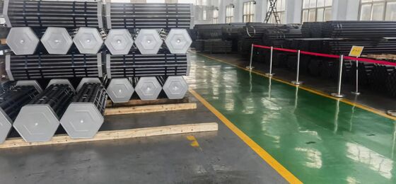 Barra de perforación de cable de acero al carbono autolimpiante con certificación API 5DP ISO para perforación de petróleo y gas
