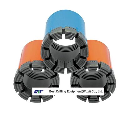 Broca de diamante Nq Hq Pq Bq para perforación de muestreo de rocas