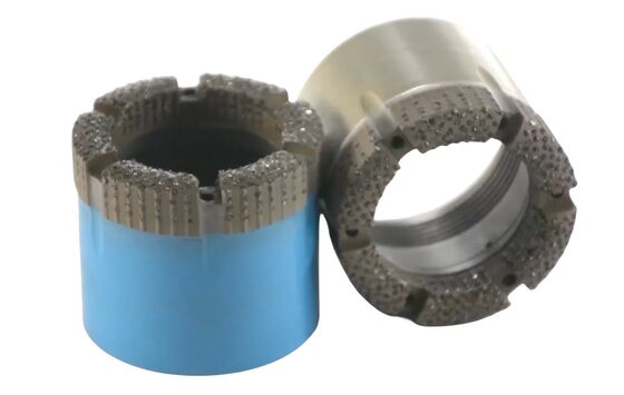 Conjunto de superficies de conexión roscada con bits de núcleo de diamante NQ3 HQ HQ3 PQ