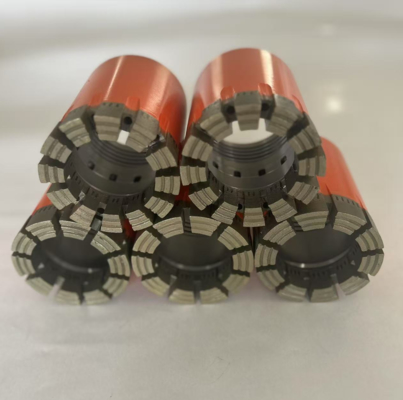 Bit de núcleo de diamante impregnado para obtener resultados óptimos de perforación en proyectos hidrogeológicos