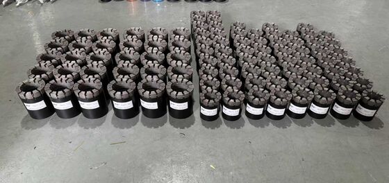 Bit de núcleo de diamante impregnado que proporciona perforación en geologías de fallas fracturadas mixtas con larga vida útil de la herramienta y mantenimiento mínimo